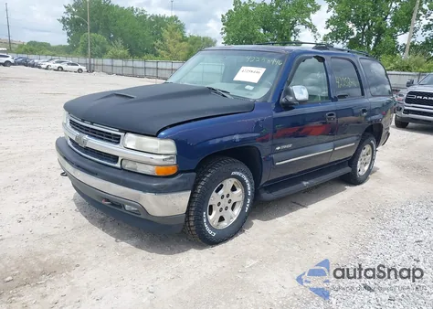 2002 Chevrolet Tahoe Ls из США, поврежденный, VIN 1GNEC13Z52R284289